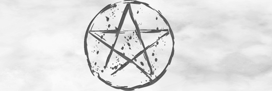 Pentagram je extrémně silný ochranný znak používaný k vytvoření amuletu pro štěstí