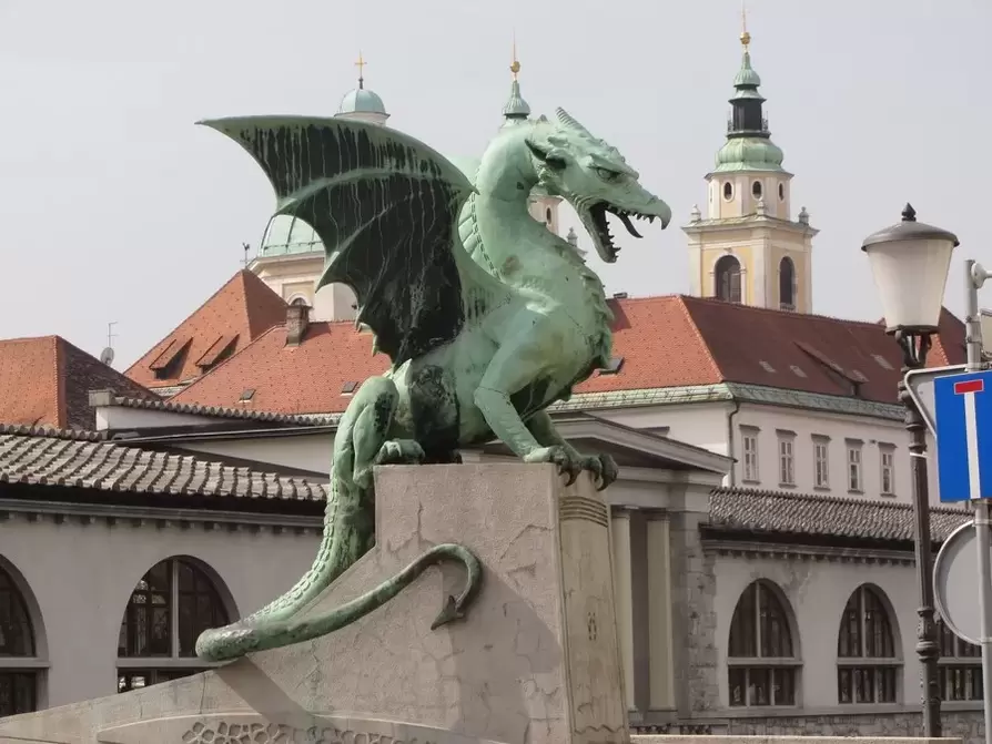hodně štěstí amulet - drak