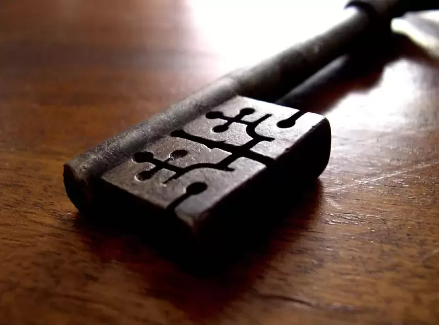 hodně štěstí amulet - klíč